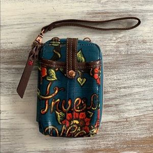 Sak Roots Cell Phone Wallet